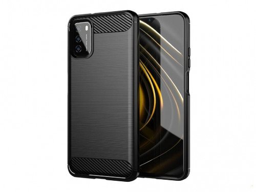 Image Husă Helmet Xiaomi Poco M3 Carbon Black