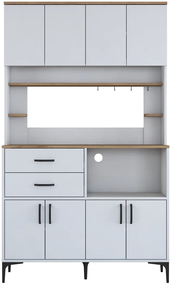 Image Кухня Mirage Meble JE179 White/Walnut