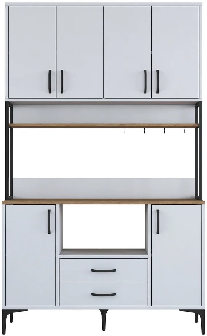 Image Кухня Mirage Meble JE169 White/Walnut