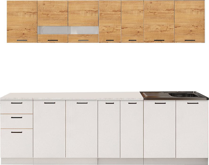 Image Кухня Marcel Prod Dusea RO 2.6 Craft Oak Golden/White