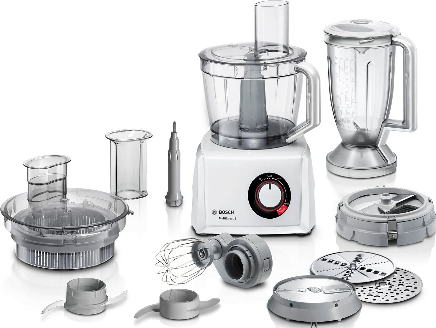 Image Кухонный комбайн Bosch MultiTalent 8 MC812W872 White