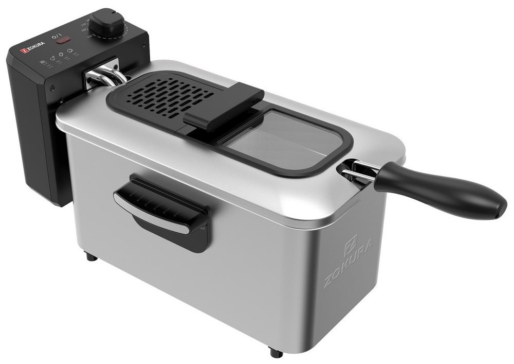 Image Friteuza Zokura Z1437 Inox/Black