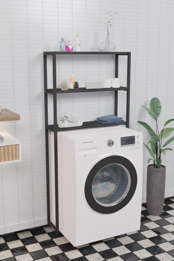 Image Стеллаж Prestige 70x21x150 3 Anthracite/Black