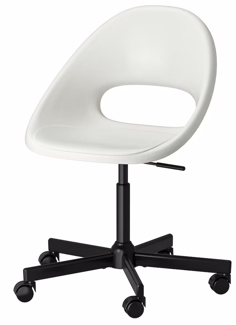Image Офисное кресло Ikea Loberget/Malskar White/Black