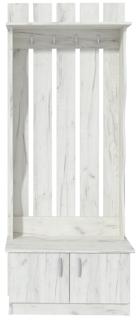 Image Прихожая Marcel Prod Hol II 80x37x201 Craft Oak White