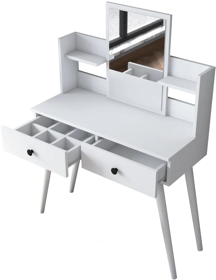 Image Туалетный столик Mirage Meble BJ102 White