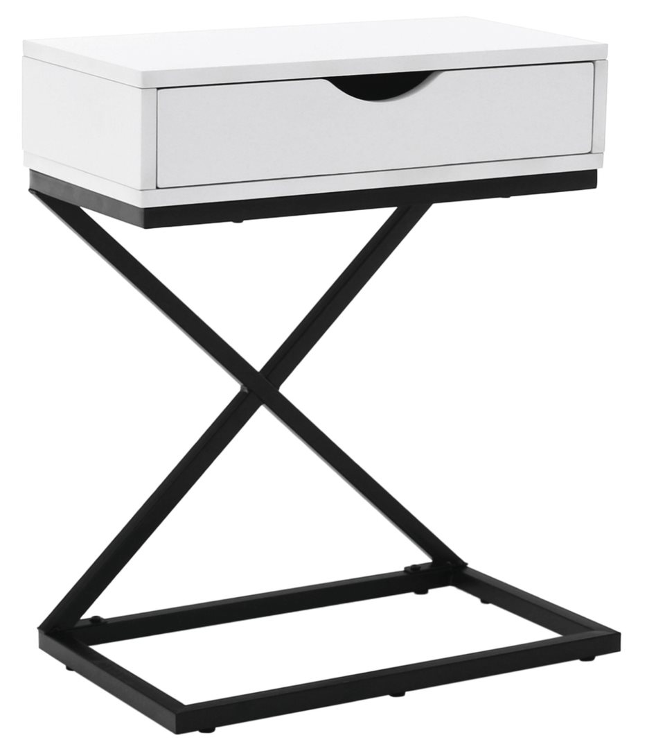 Image Noptiera Tempo Kondela Vired White/Black