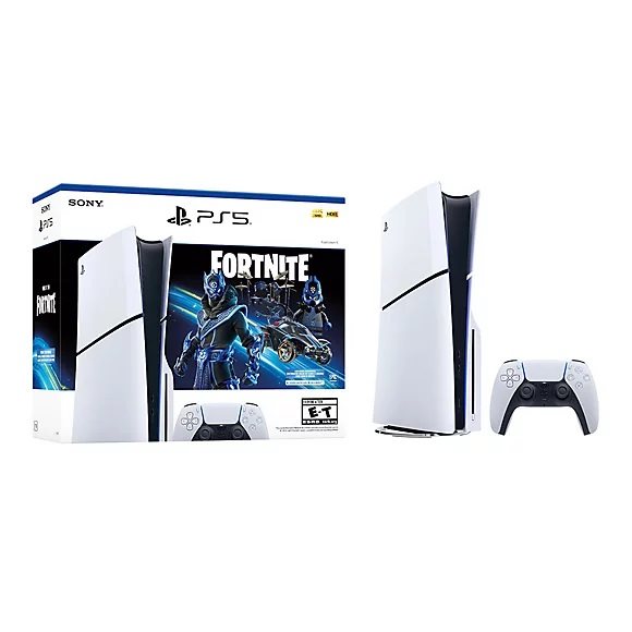 Image Console de jocuri Sony Playstation 5 Slim Disk Fortnite Cobalt Star