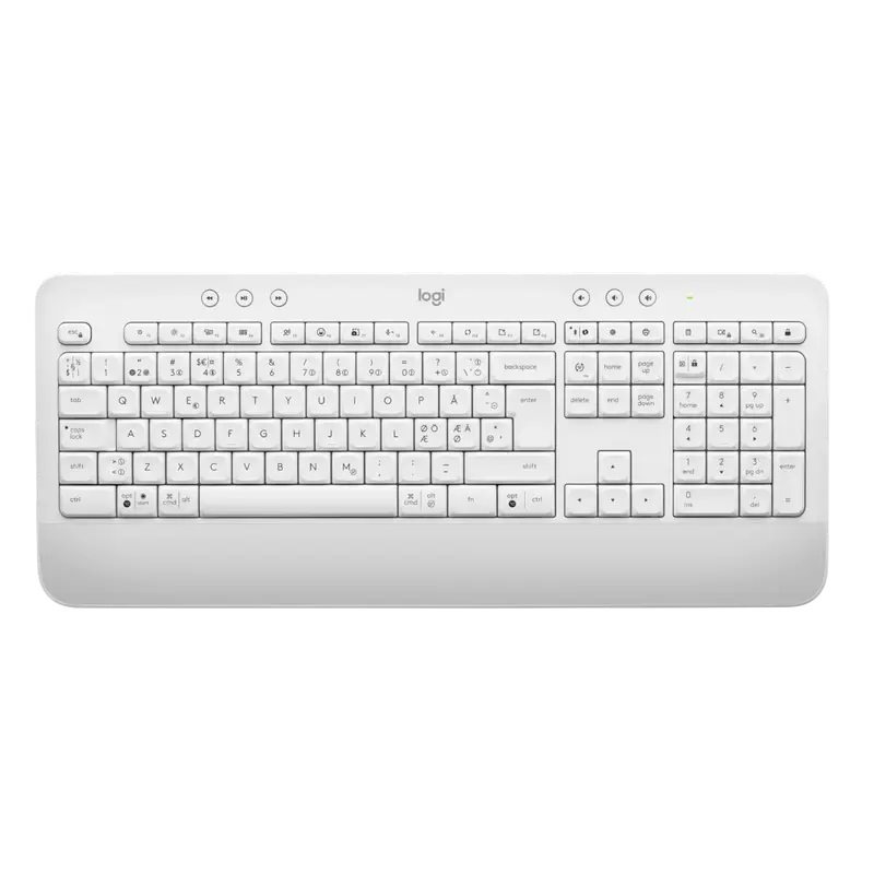 Image Tastatură Logitech K650 EN/RU White