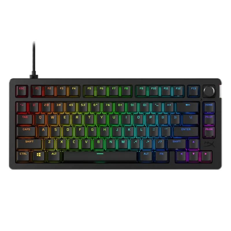 Image Tastatura Hyperx Alloy Rise 75 RGB EN/RU Black