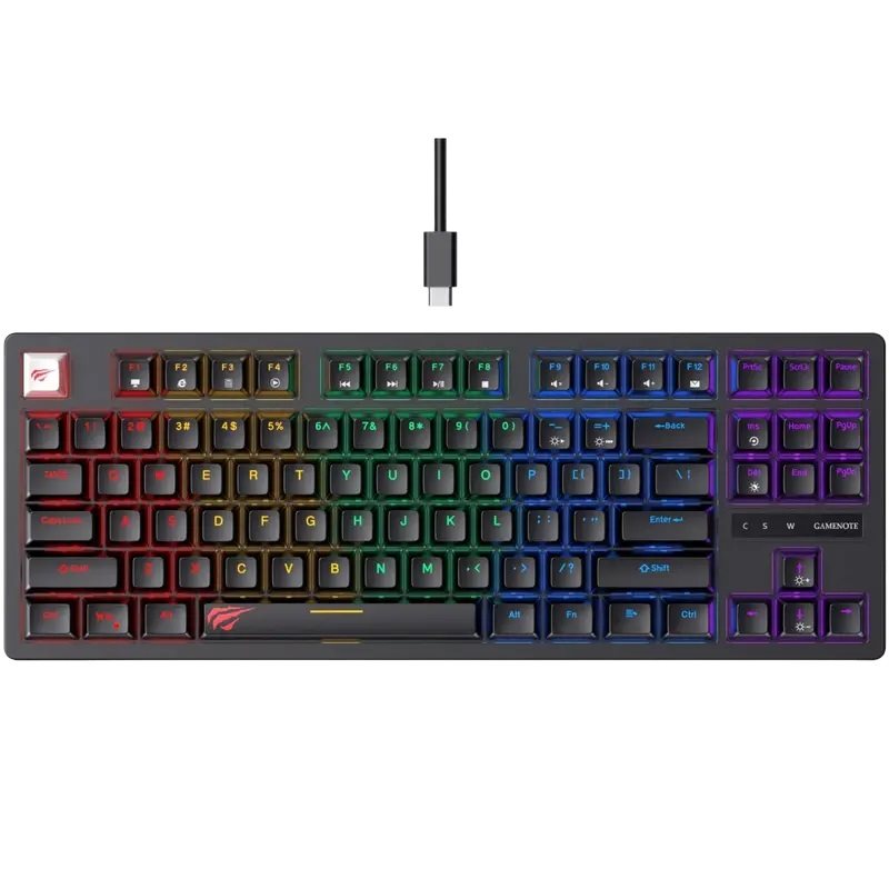 Image Клавиатура Havit KB892L EN Black