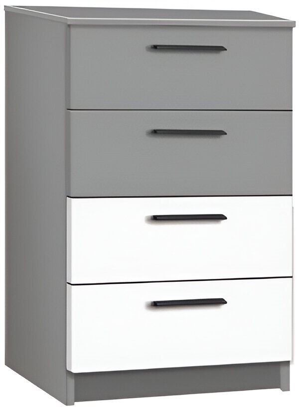 Image Комод Modern Andi 4S Slate Gray/White