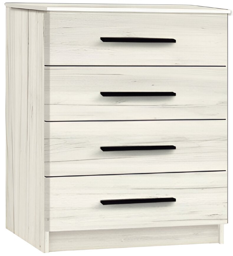 Image Comodă Modern Kenon 4B Craft Oak White