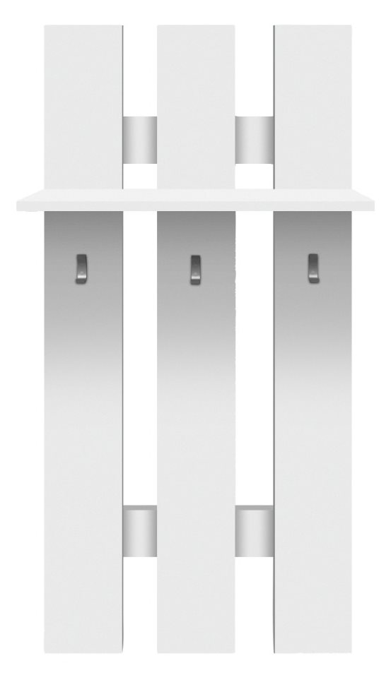 Image Вешалка Tempo Kondela Topty Typ 39 White