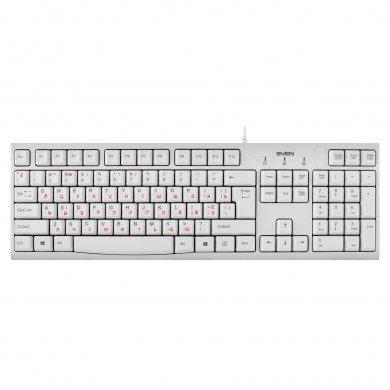 Image Клавиатура Sven KB-S300 White RU/UK/EN