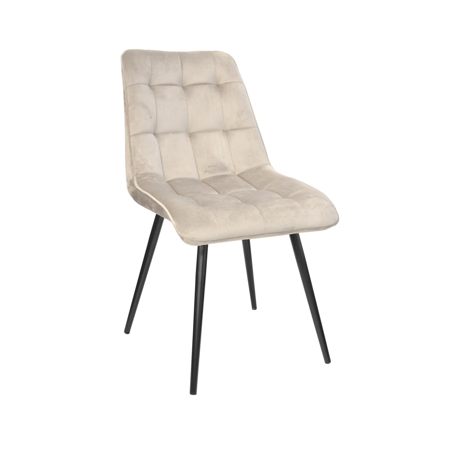 Image Стул Capella Catifea Beige HLR9+Black Legs