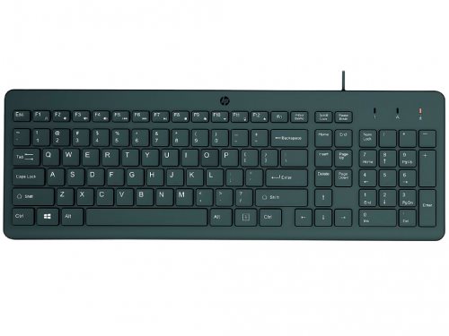 Image Клавиатура HP 150 Wired USB Keyboard (En/Rus)