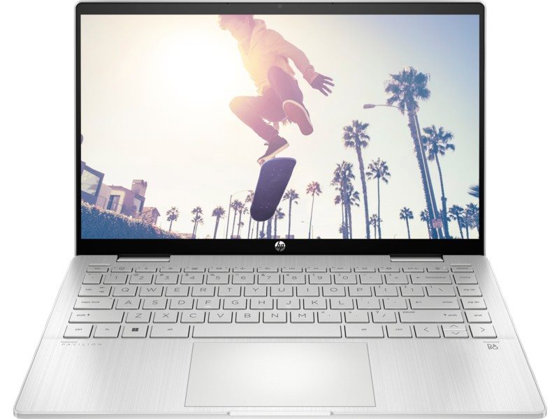Image Ноутбук  HP Pavilion 14-ek1024ci 14.0 (Intel Core i5-1335U, 8GB, 512GB) Natural Silver