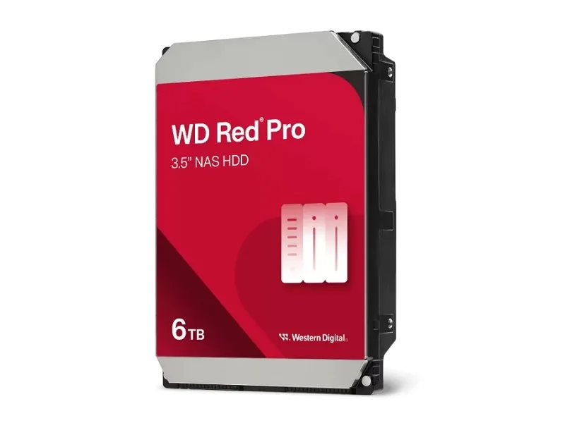Image Накопитель HDD  6.0TB SATA 256MB Western Digital Red Pro WD6005FFBX