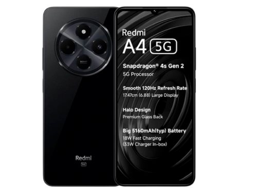 Image Мобильный телефон Xiaomi Redmi A4 4/128Gb Starry Black