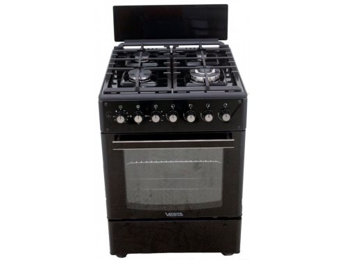Image Газовая плита Vesta GC-E6060FCTg/BL