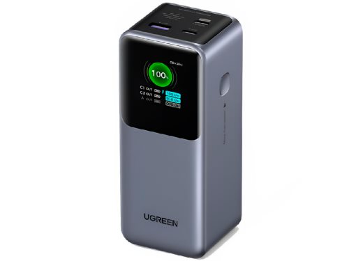 Image Беспроводная зарядка UGREEN Nexode, Flight Approved 20000mAh ,130W, Grey
