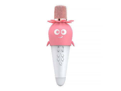 Image Microphone WOO Wireless Karaoke K5, 5W, Pink