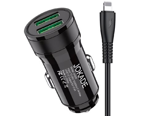 Image Зарядка Jokade 2USB-A with Cable USB-A to Lightning 3.4A JH010