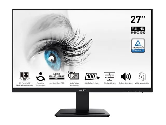 Image Monitor MSI IPS 27.0” LED PRO MP273A Black