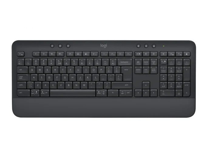 Image Tastatură Bluetooth Logitech Wireless Signature K650 GRAPHITE - US / RU