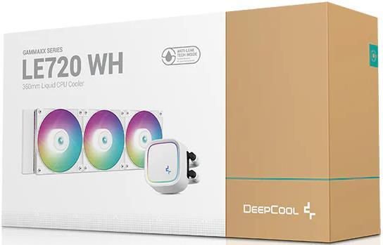 Image Cooler  Deepcool Liquid  LE720 WH White