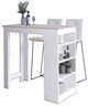 Image Masa de bar Akord 115х50х103 White/Sonoma Oak