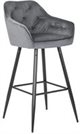 Image Барный стул Mebel Elite Salem Grey/Black