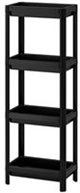 Image Стеллаж Ikea Vesken 36x23x100 Black