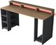 Image Masa pentru calculator Mirage Meble HA122 LED Walnut/Anthracite