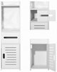 Image Шкаф пенал Leobert 15206-1 White