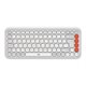 Image Клавиатура Logitech Pop Icon EN White/Orange
