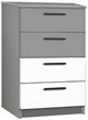 Image Комод Modern Andi 4S Slate Gray/White