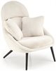 Image Кресло Halmar Merry Cream/Black