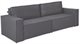 Image Диван Modern Kvadro Alaska 10 Total Eclipse Dark Gray