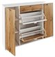 Image Тумба для обуви Mobhaus Anabela White/Wotan Oak