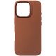 Image Чехол DECODED Coque cuir iPhone 16 Pro TAN
