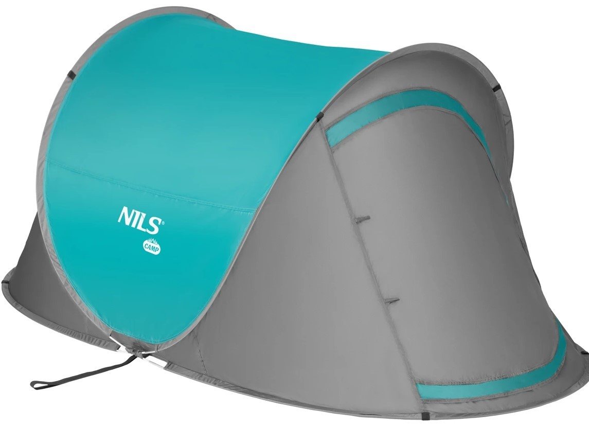 Image Палатка Nils Camp NC3743 Turquoise/Grey