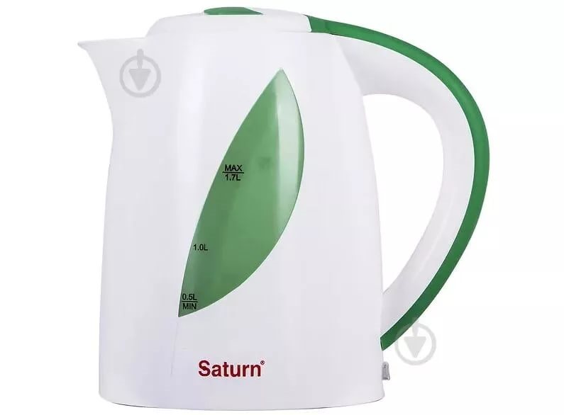 Image Fierbator de apa el. Saturn ST-EK8437U Alb/Verde deschis
