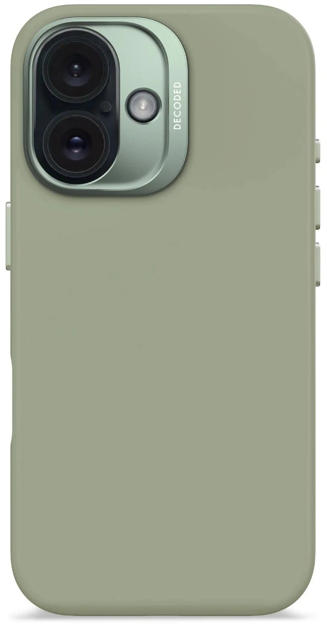 Image Чехол Decoded Coque Silicone antimicrob iPhone 16 Jade (D25IPO16BCS9JN)