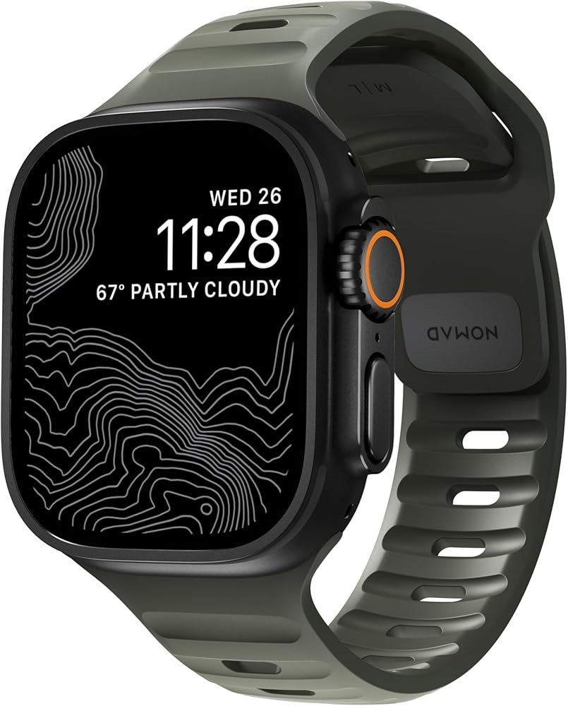 Image Extensie curelușă NOMAD Sport Strap, 42/44/45 mm, Green