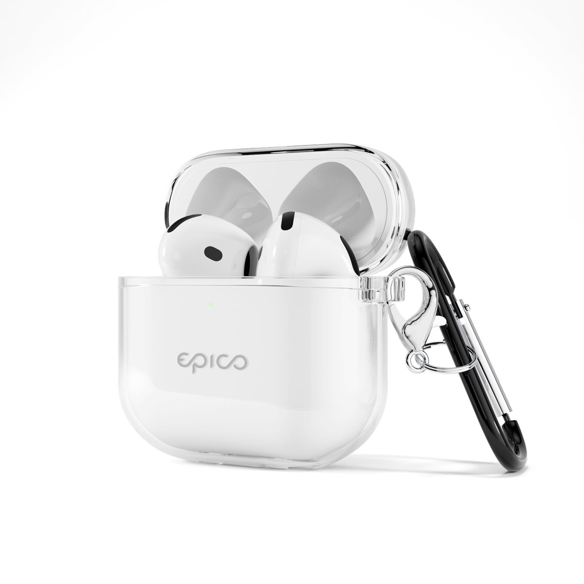 Image Husă Epico transparentă pentru AirPods Pro (Gen. 2), White