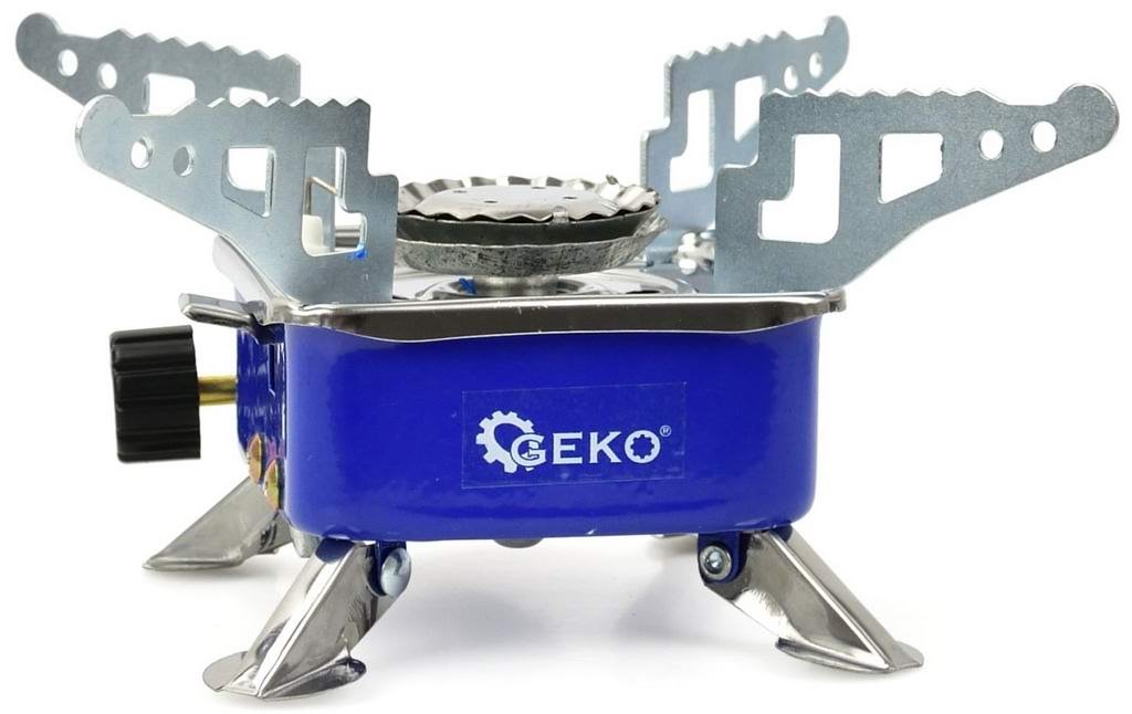 Image Плита газовая туристическая Geko G80518 (Blue/Inox)