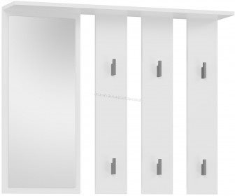 Image Вешалка с зеркалом TopEshop Parma 100x81.5 (White)