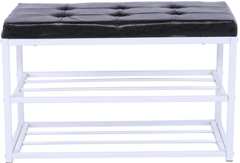 Image Банкетка для обуви Mobhaus Lyros (Black/White)